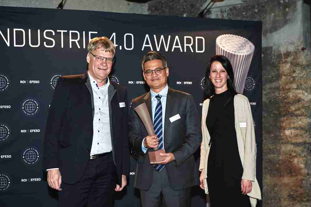 壹号平台光电数位转型成效亮眼，，获德国ROI-EFESO工业4.0大奖肯定